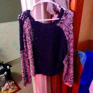 Sweater Crop Top
